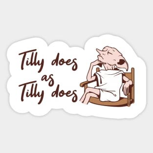 Tilly Does Sticker